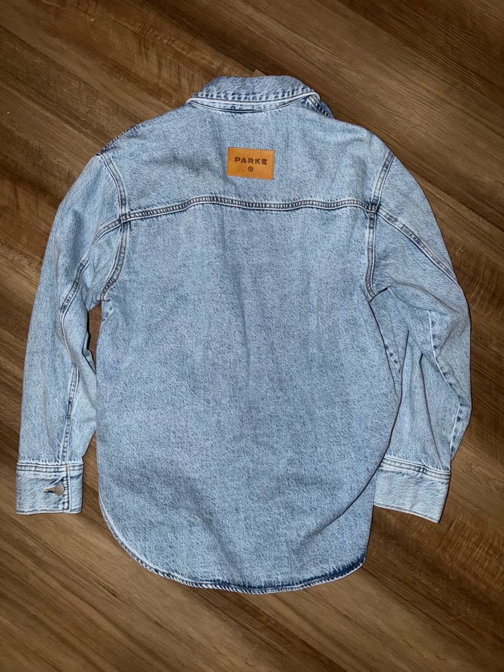 ✨ PARKe x Tager Collection Denim Jacket — NWT | Size Small ✨